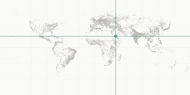 World map highlighting the position of Jeddah
