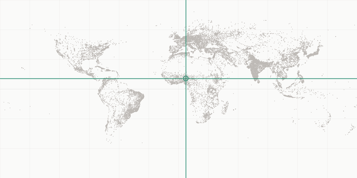 World map highlighting the position of Kaduna