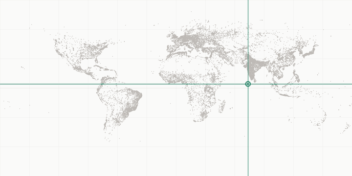 World map highlighting the position of Malé